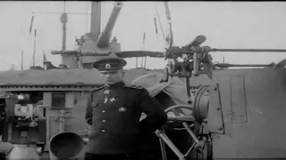 Адмирал Колчак в парту Владивостока 1918 год