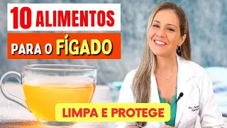 10 MELHORES ALIMENTOS para o FÍGADO! Melhoram Gordura no Fígado, Detox, Inflamação,...