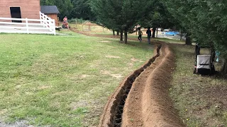 Running Electrical and Water Out to Our Barn