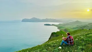 ОРДЖОНИКИДЗЕ-это СОКРОВИЩНИЦА КРАСОТЫ в КРЫМУ!Звездопад воспоминаний,мыс Хамелеон,Гора Джан-Кутаран!