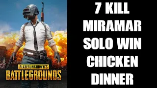 How To Win PUBG Solo Chicken Dinners: 7 Kill Miramar Win Strategies & Tactics Analysis