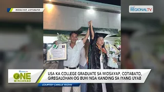 One Mindanao: Usa ka college graduate sa Midsayap, Cotabato, giregalohan og buhi nga kanding
