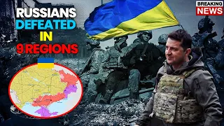 4 МИНУТЫ НАЗАД! ВЕЛИКАЯ ПОБЕДА! Украинская армия отразила атаки России в 9 регионах!