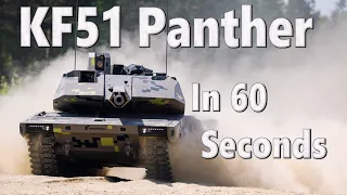 Everything You Need to Know About Rheinmetall's KF51 Panther Tank in 60 Seconds | #shorts