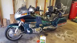 How to Check your Anit-freeze on your GL1500 Goldwing