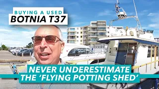 Never underestimate the 'flying potting shed' | Botnia Targa 37 used boat | Motor Boat & Yachting