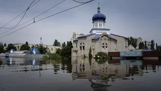 Ucrânia: população de Nikopol arrisca a vida para ter água para beber