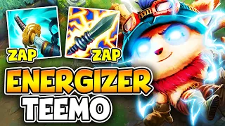 WTF?! Energizer Teemo ZAPS your entire health bar (HOW IS THIS LEGAL RIOT?)