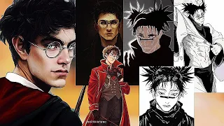 Harry Potter react to Harry as Choso/Реакция ГП на Гарри это Чосо. НА ЗАКАЗ