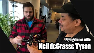 Flying FPV Drones with Neil deGrasse Tyson at the Hayden Planetarium