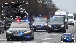 Military convoys and huge police response as Biden & NATO leaders meet in Poland 🚔🪖