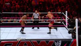 Ryback vs. JTG: Raw, Oct. 29, 2012