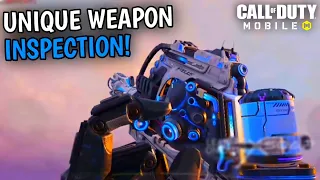 Mythic CBR4 Unique Weapon Inspection.