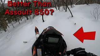 Polaris Khaos Slash 146 Live Review On And Off Trail /  Allagash day 2