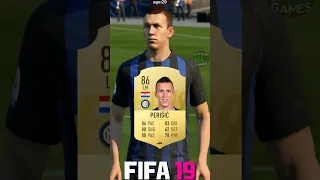 🇭🇷 IVAN PERISIC fifa evolution (10-24) #shorts #eafc24 #fc24 #fifa #perisic #tottenham #inter