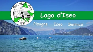 Lago d'Iseo mit dem Wohnmobil