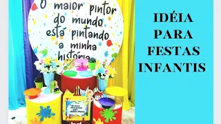 DECORAÇÃO INFANTIL EVANGÉLICA - FESTA EVANGÉLICA INFANTIL #festa  #pegueemonte