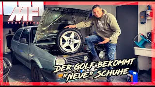 Der Golf 2 bekommt "Neue Schuhe"