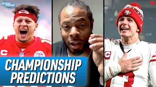 Lions-49ers & Chiefs-Ravens predictions: Who will make Super Bowl LVIII? | Richard Sherman NFL