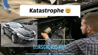 Mercedes SLK R171 Türschloss erneuern | Problem: Türschlossrattern