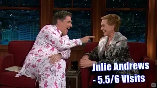 Julie Andrews - Craig Brings Out Her Inner Child - 5.5/6 Visits In Chronological Order