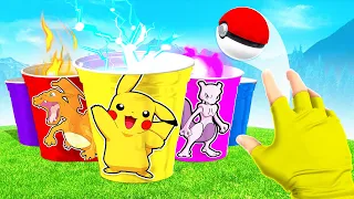 GIANT Cup Pong POKEMON Challenge!