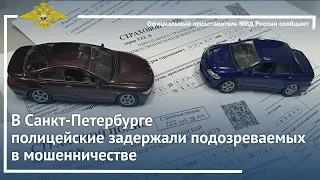 Ирина Волк: В Санкт-Петербурге полицейские задержали подозреваемых в мошенничестве