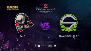 Bald vs Team Singularity, TI9 Qualifiers EU, bo1 [Jam & ALOHADANCE]