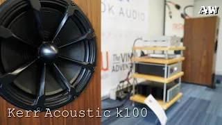 Kerr Acoustic k100 speakers and Pass XA25 amplifier