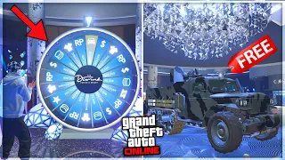 How To Win The Lucky Wheel Podium Car EVERY SINGLE TIME In GTA 5 Online! [Win Every Time]