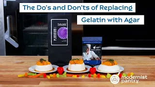 Agar vs Gelatin, The Do’s and Don’ts of Replacing Gelatin with Agar. WTF - Ep. 310