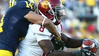 2007 Rose Bowl  #8 USC (10-2) vs #3 Michigan (11-1) 1st half