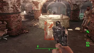 Fallout 4 Railroad Gas Canister explodes