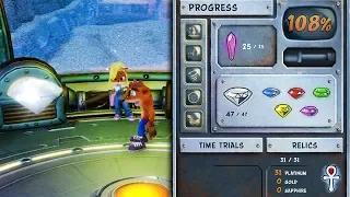 Crash Bandicoot 3: N. Sane Trilogy - Future Tense (108% Walkthrough) Part 15 (Final) | 1080p 60fps