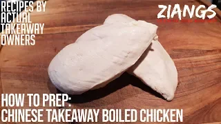 Ziangs: How to make and prep boiled chicken like a Chinese takeaway