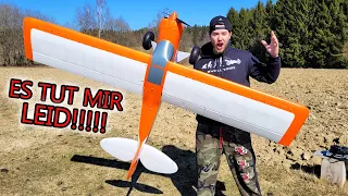 Ich VERLIERE die KONTROLLE und stürze heftig ab... Wie groß ist der SCHADEN?! (Riesen Flugzeug)