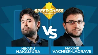 Hikaru Nakamura vs Maxime Vachier-Lagrave | Speed Chess Championship Final