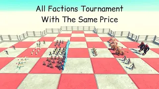 All Factions Tournament With The Same Price ARBS | Animal Revolt Battle Simulator