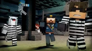 SDM / Minecraft Mini-Game: COPS N ROBBERS! (WRATH OF BROAH THE BUCKET HEAD!) /w Facecam