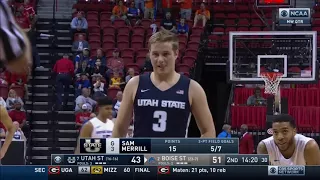 NCAAB 2018 Utah State VS. Boise State Second half MWT