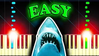 JAWS THEME - Easy Piano Tutorial