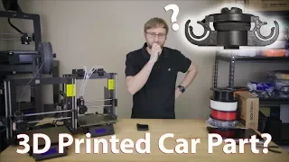 3D Printed Car Parts? We put ASA to the test!