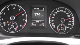 VW Touran 1.4Tsi (140hp) 0-200