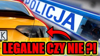 CIEMNE LAMPY vs POLICJA! LEGALNE CZY NIE?