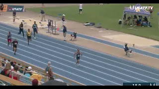 2023 Masters National Championships, M60 200m Semi-final, heat 2