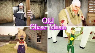 Old Chase Music | Evil Nun vs Mr Meat vs Ice Scream vs Smiling X Corp