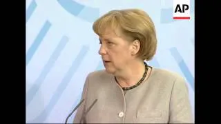 Merkel meets Saakashvili comments on Georgian-Russian conflict, NATO