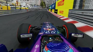 Monaco in the RSS 2013 F1 car is intense
