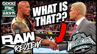 WWE Raw AFTER WrestleMania REVIEW! | What Did The Rock Give To Cody??