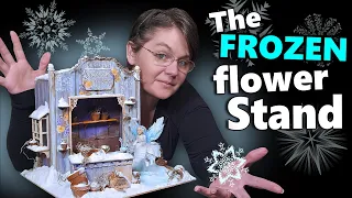 I made a FROZEN FLOWER Stand! (Collaboration with @WillinrowArts )